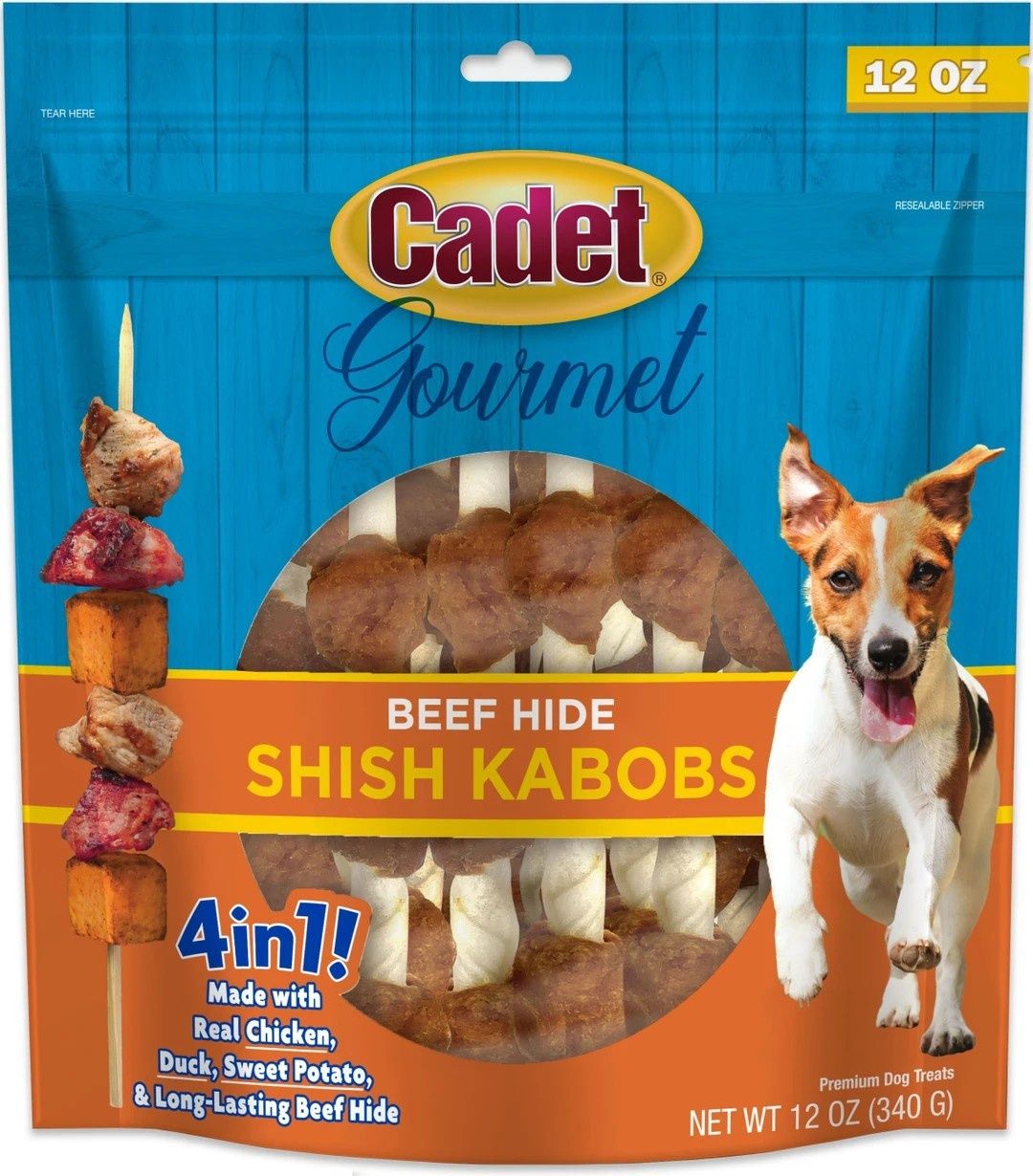 Cadet Gourmet Triple Flavored Shish Kabobs Chk/Duck/SP