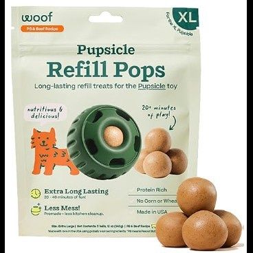 Woof Pupsicle Beef Pop XL