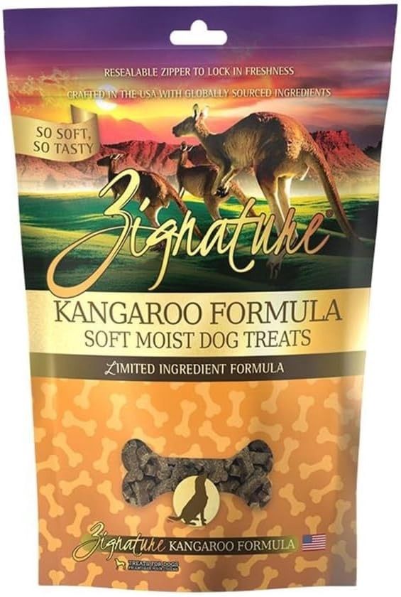 Zignature Soft Moist Dog Treat Kangaroo