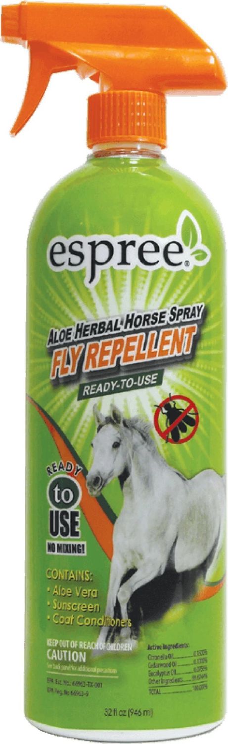 Espree Aloe Herbal Horse Spray Fly Repellent - 32 OZ