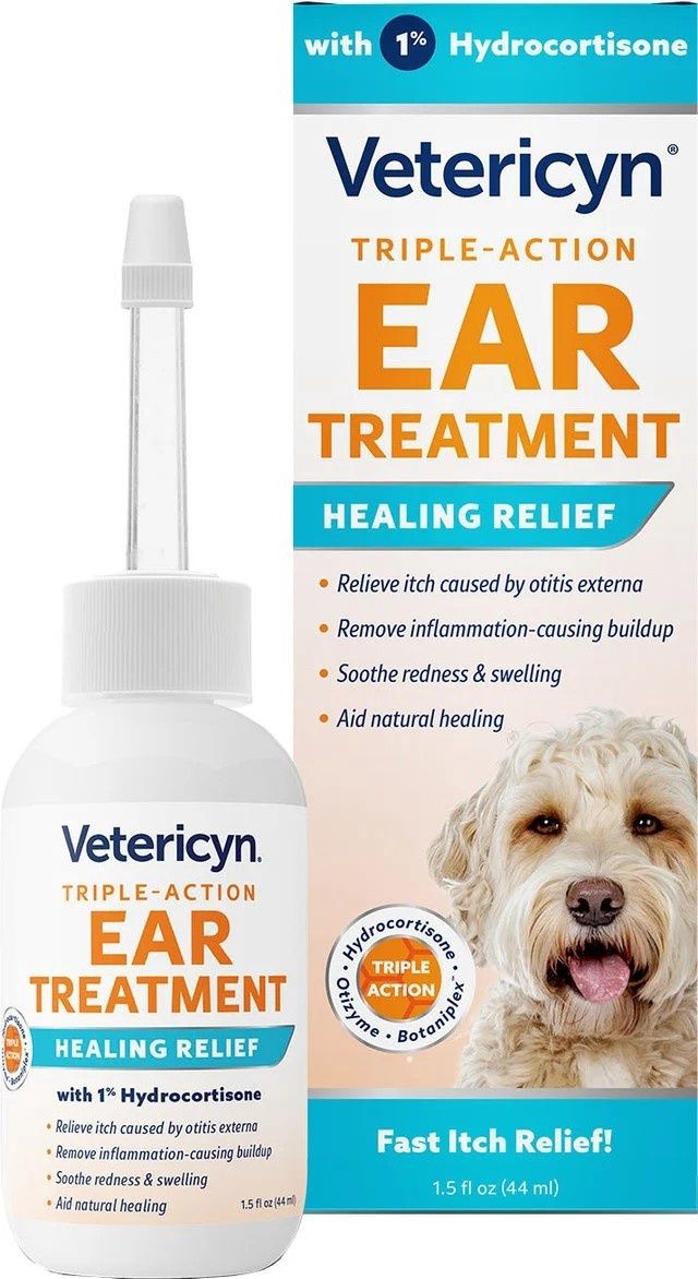 Vetericyn Triple Action Ear Treatment - 1.5 oz
