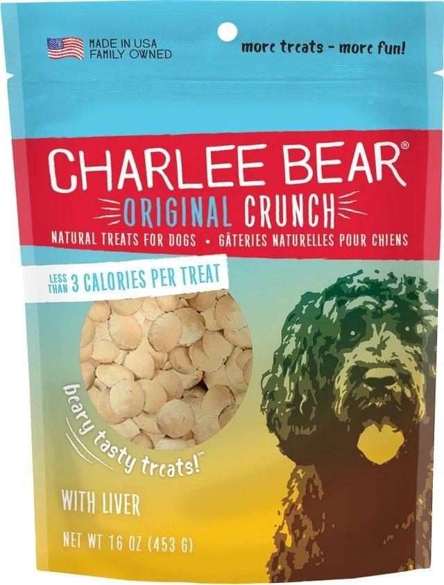 Charlee Bear Original Dog Treats Chicken  Liver Flavor 16 oz.
