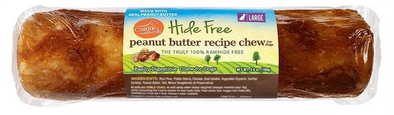 Canine Naturals Peanut Butter Chews 3.8 oz