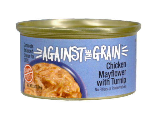 Against the Grain Chicken Polyhauai I Berry Dinner Wet Cat Food 24ea/2.8 oz