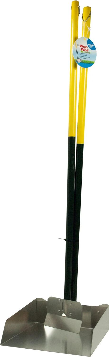 Wee Wee Pooper Scooper Spade Set Yellow/Green Sm