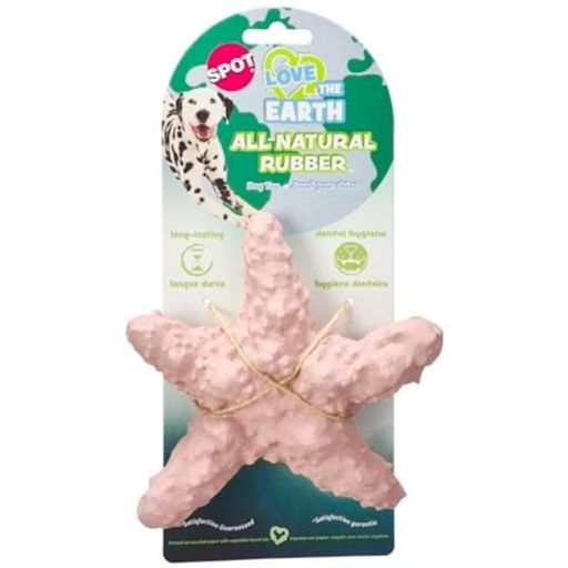 Ethical Pet 6 in. Love the Earth Starfish Dog Toy