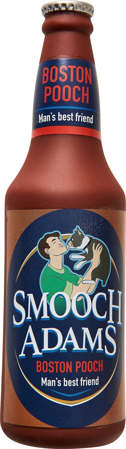 SPOT FUN DRINK SMOOCH ADAMS VINYL DOG TOY