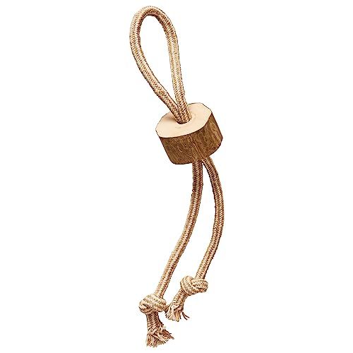 Ethical Products SPOT Coffee Wood CHEW Rope TUG 18"