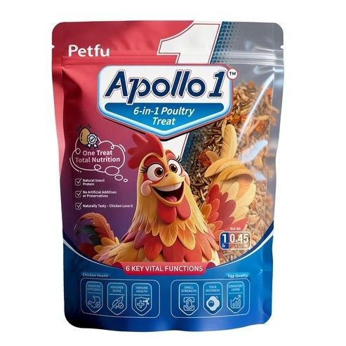 Petfu Apollo 1 Poultry Treat - 1 LB