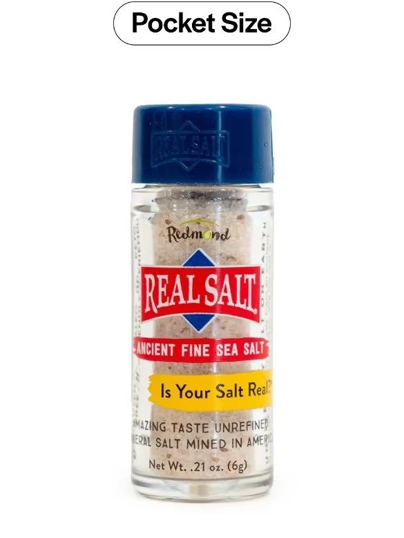 Redmond Real Salt Fine .21 oz Pocket Shaker
