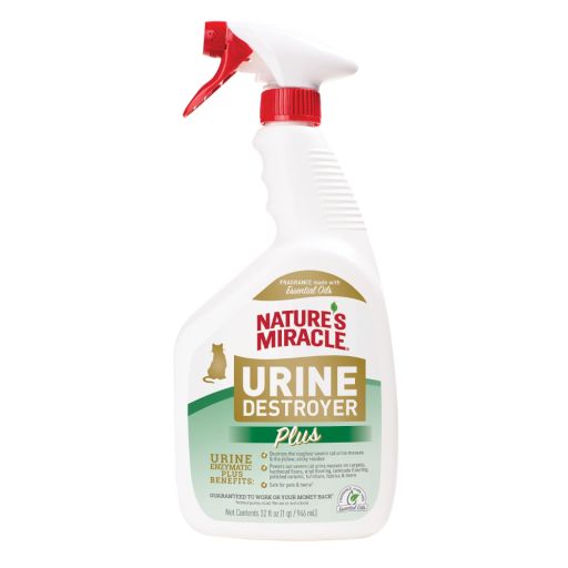 NATURE'S MIRACLE URINE DESTROYER PLUS FOR CATS-32OZ
