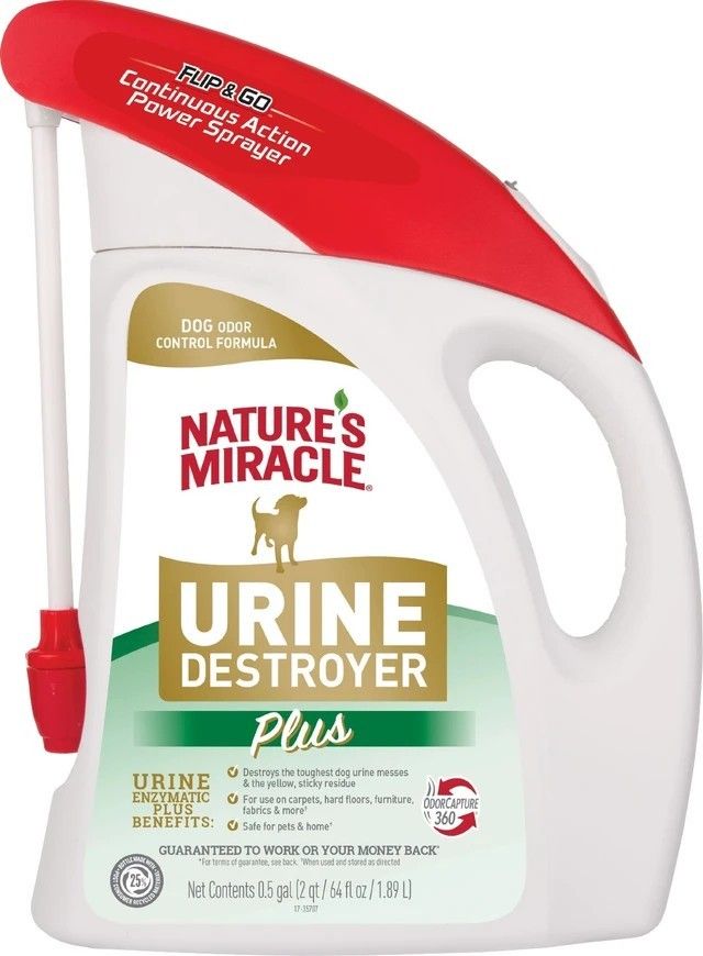 NATURE'S MIRACLE Urine Destroyer Plus Flip &amp; Go - 64 OZ