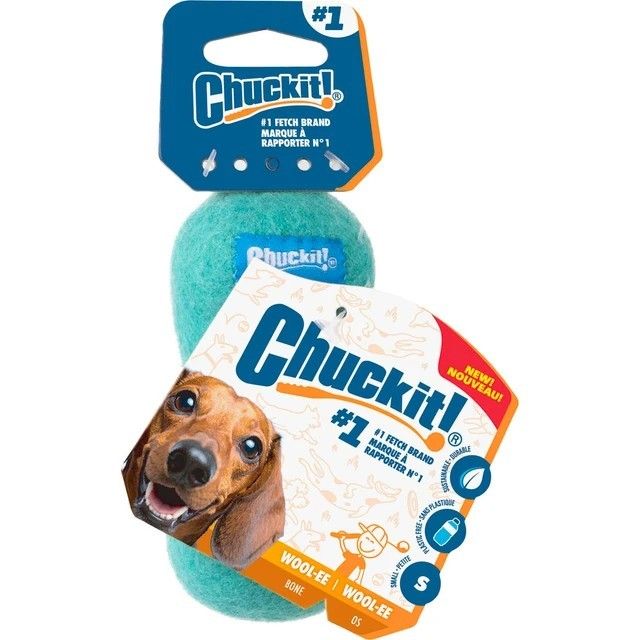 ChuckIt! Wool-Ee Bone Sm