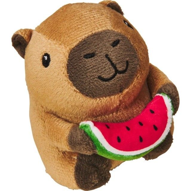 Spot Capybara wit Watermelon Catnip Toy