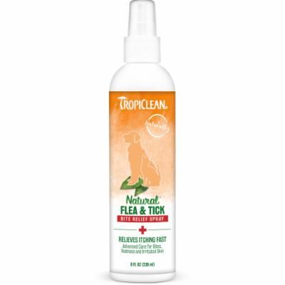 TROPICLEAN  NATURAL FLEA BITE RELIEF SPRAY-8OZ