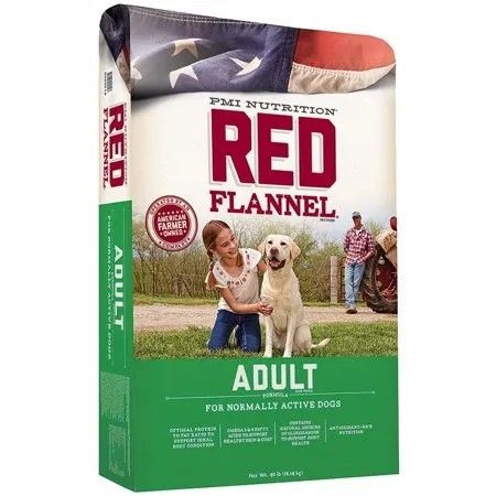 Red Flannel Adult, Size: 40 lb