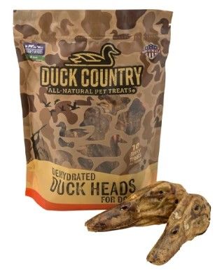 Duck Country Dehydrated Duck Head 10 PC