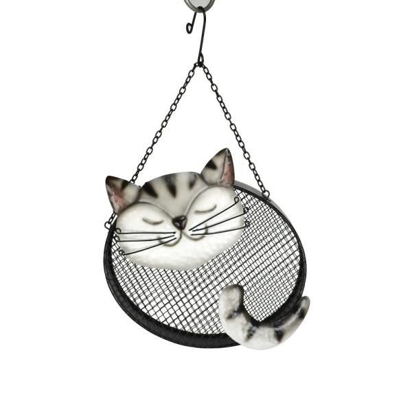 Black &amp; White Cat Mesh Feeder