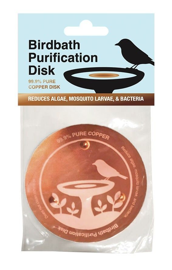 Copper Water Purification Disk For Birdbath