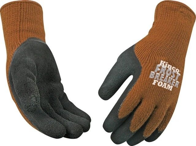 Kinco Frostbreaker Foam Latex Gripping Gloves, Size: Medium