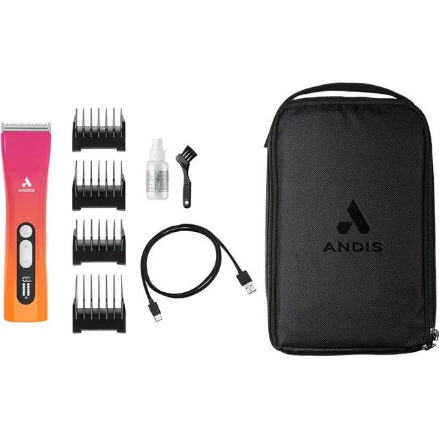 Andis Proclip 5-IN-1 Clipper Orange/Pink