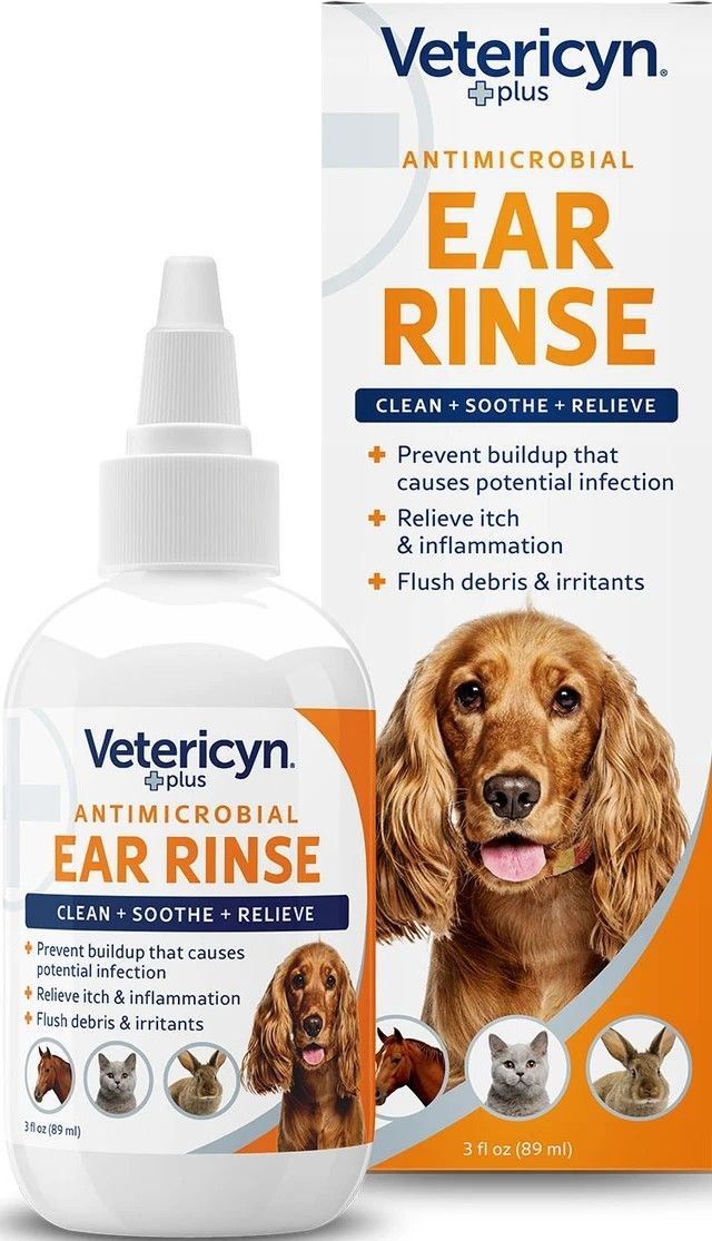 Vetericyn Antimicrobial Ear Rinse 3 Oz