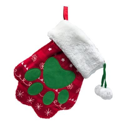 KONG Holiday Stocking Paw Large Dog Toy - Dog Toy