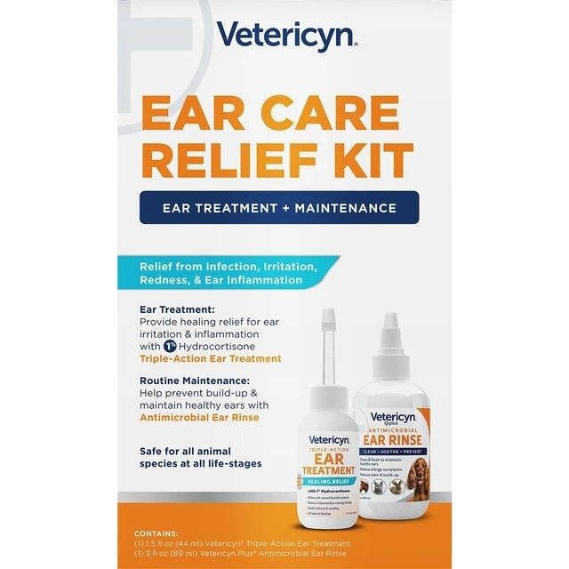 Vetericyn Plus Ear Care Relief Kit - 3 OZ