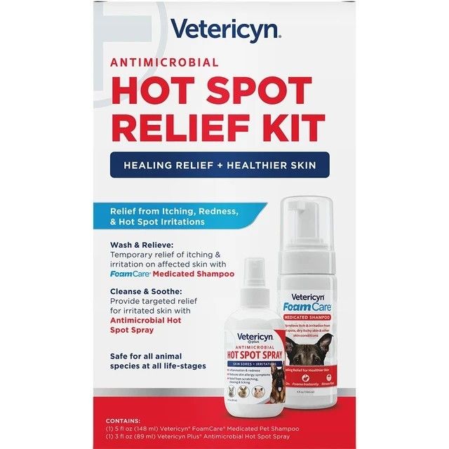 Vetericyn Plus Hot Spot Relief Kit - 3 OZ
