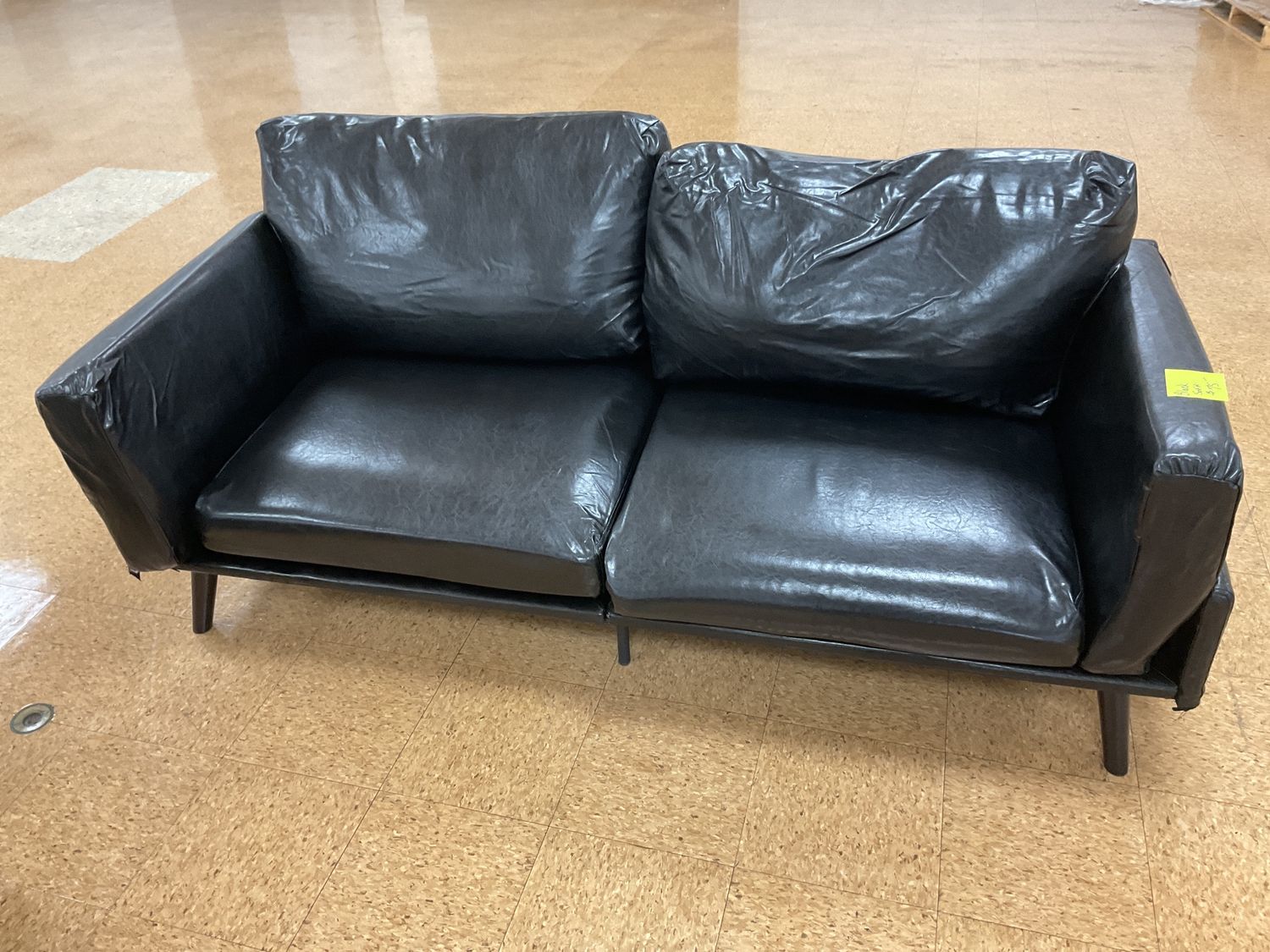 Black couch