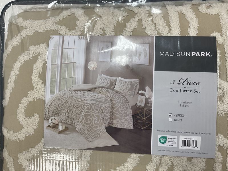 Madison par 3 pc comforter set