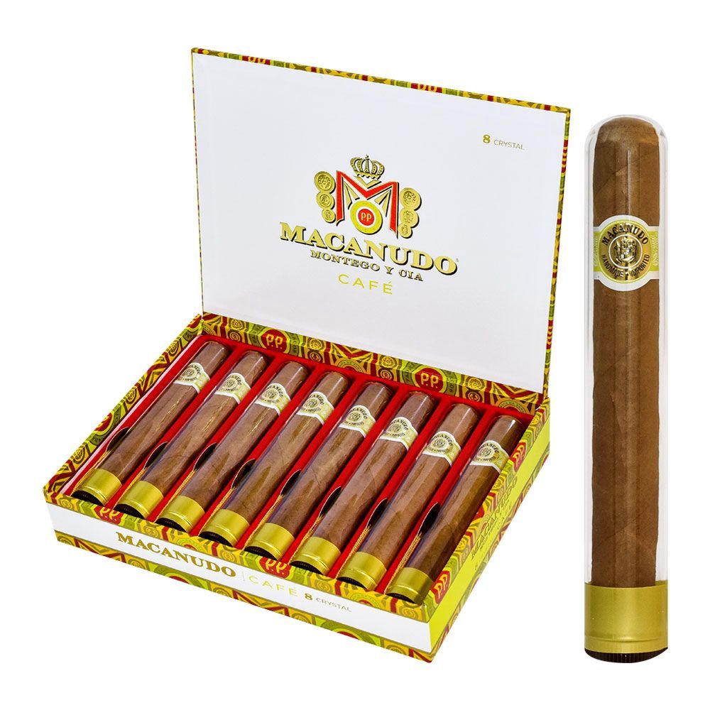 Macanudo Cafe Crystal Tubes