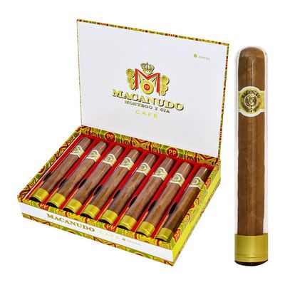 Macanudo Cafe Crystal Tubes