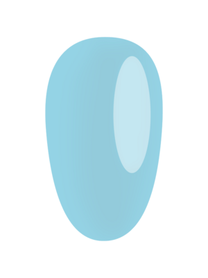 E.MiLac for pedicure #02 Light blue , 9 ml.