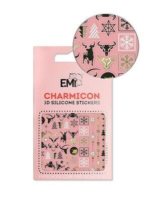 Charmicon 3D Silicone Stickers #148 Christmas Decoration