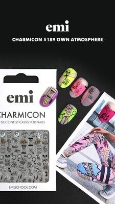 Charmicon 3D Silicone Stickers #189 Оwn Atmosphere
