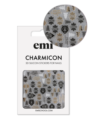 Charmicon 3D Silicone Stickers #201 TIGER