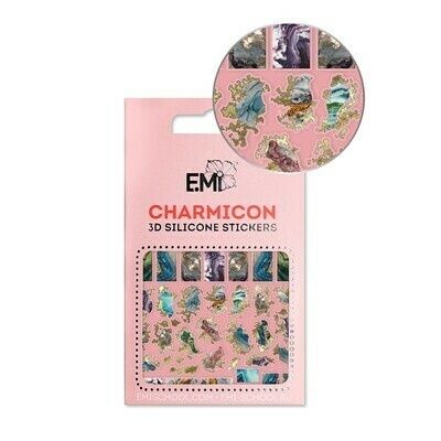 Charmicon 3D Silicone Stickers #142 Marble
