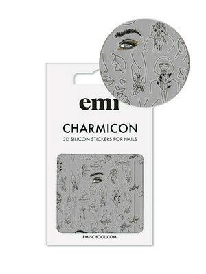 Charmicon 3D Silicone Stickers #173 Silhouettes