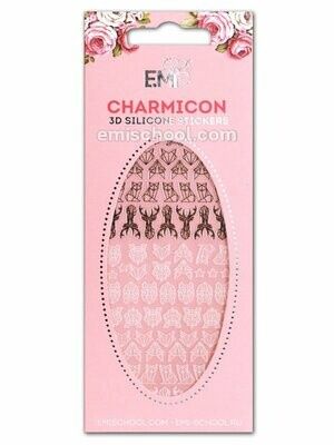 Charmicon 3D Silicone Stickers #073 Animals.Graphics