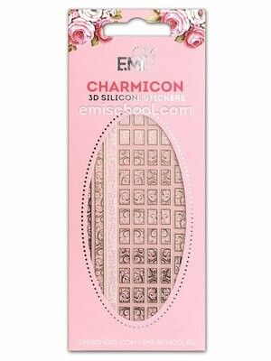 Charmicon 3D Silicone Stickers #075 Swirl