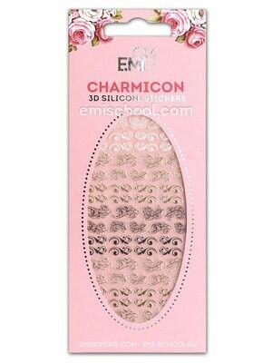 Charmicon 3D Silicone Stickers #076 Swirl