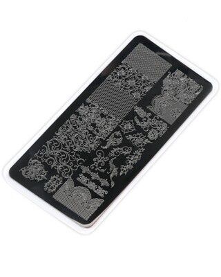 Stamping plate #04 Lace
