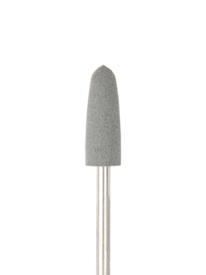 Cone-shaped silicone rotary file, 6 mm, Coarse abrasiveness