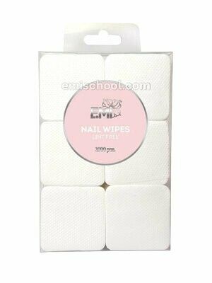 Nail Wipes Lint Free, 1000 pcs