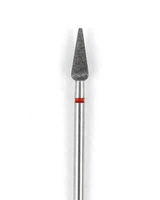 Rotary File - Rounded Cone Shape Diamond Coated, 4mm, Fine Abrasiveness