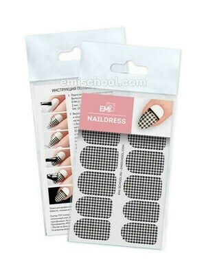 Naildress Slider Design #050 Houndstooth