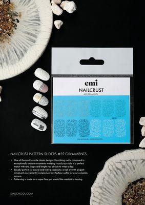 NAILCRUST Pattern Slider #59 Ornaments