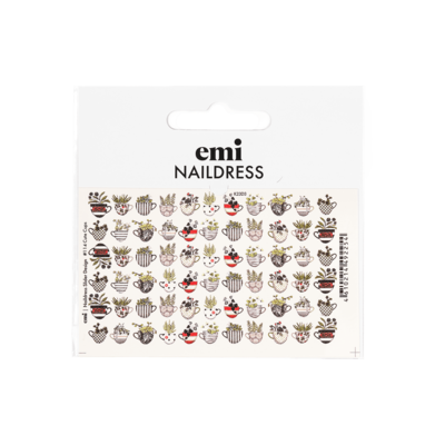 Naildress Slider Design #114 Cute cups