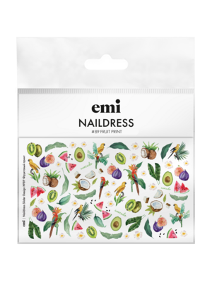 Naildress Slider Design #089 Fruit Print